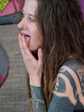 Tattoed Couple Hard Fucking And Anal Play — photo 1 of 15