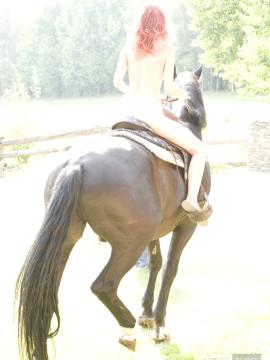 Ariel - Horse BTS (96x) — photo 1 of 96