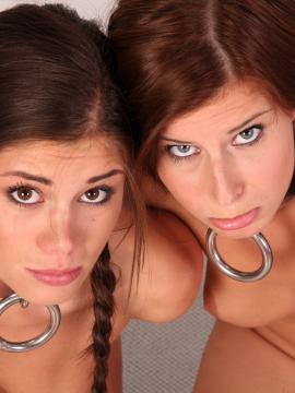 Little Caprice & Nelly @ MetalBondage.com - The Iron Hug Challenge - 90x — photo 60 of 90