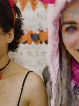 The Girls Have Planned A Scary Halloween — photo 1 of 15