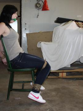 Julia Chair-tied Ballgagged — photo 14 of 24