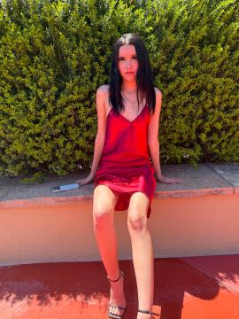 Skimpy Red Dress — photo 1 of 15