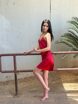 Skimpy Red Dress — photo 7 of 15