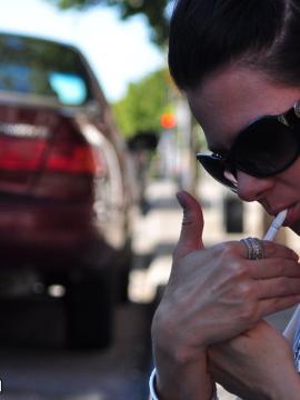 Smoking Mina — photo 3 of 15