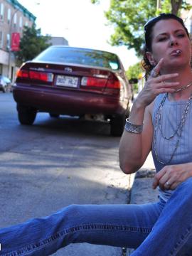 Smoking Mina — photo 12 of 15