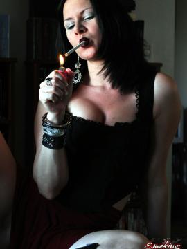 Smoking Mina — photo 1 of 15