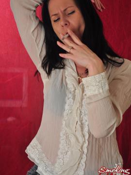 Smoking Mina — photo 10 of 15