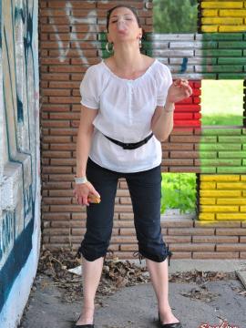 Smoking Mina — photo 15 of 15