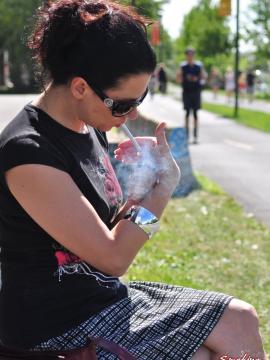 Smoking Mina — photo 6 of 15