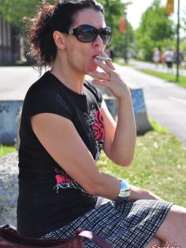 Smoking Mina — photo 7 of 15