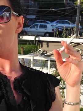 Smoking Mina — photo 11 of 15