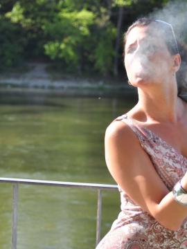 Smoking Mina — photo 13 of 15