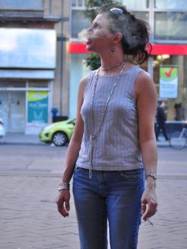 Smoking Mina — photo 13 of 15
