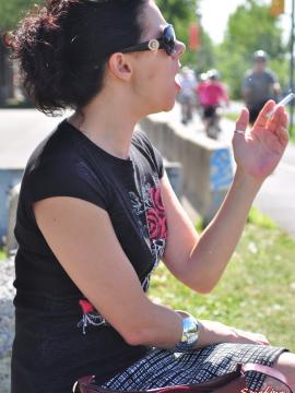 Smoking Mina — photo 2 of 16