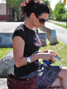 Smoking Mina — photo 13 of 16