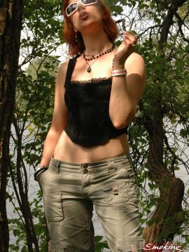 Smoking Mina — photo 2 of 15