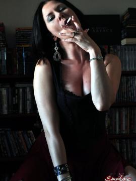 Smoking Mina — photo 14 of 15