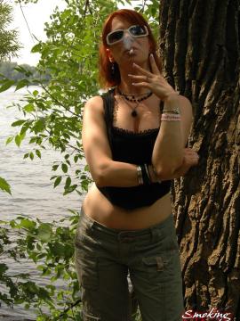 Smoking Mina — photo 15 of 15