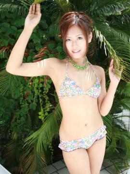 Beautiful Japanese porn queen posing by the pool and looking so great — photo 1 of 15