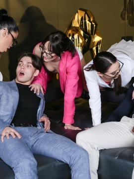 Business Class Anal, DP & Squirt Orgy — photo 1 of 15
