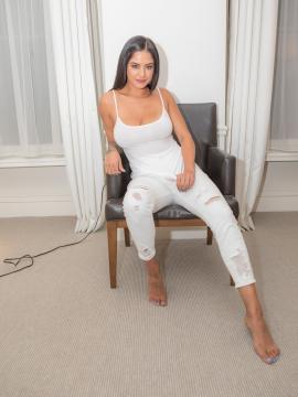 Annabelle's White Outfit — photo 1 of 16
