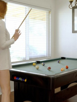 Redhead sex kitten Adria Rae gets her spinner body satisfied with a bare pussy pounding and plenty of anal play — photo 3 of 16