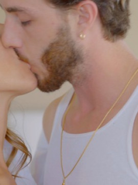Lush coed Tara Ashley gets her mouth and then her cock craving bare pussy fucked in a sensual hardcore delight — photo 1 of 16