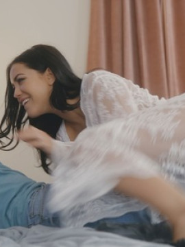 Sexy horny ghost Alina Lopez makes herself real enough to seduce the new renter into satisfying all her hottest desires — photo 10 of 16