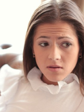 Katy Rose and Serina Gomez work together to ensure they both get a job by sucking and fucking the hiring manager — photo 4 of 16