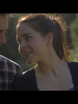 Sex goddess Amber Nevada distracts her guy as he shoots his gun to entice him into a wet blowjob and bald pussy fuckfest — photo 1 of 16