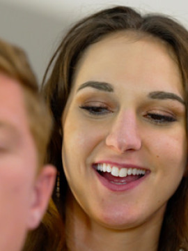 Tall and sexy Andi Rose seduces her lover back to bed so he can pump her landing strip pussy full of his hard cock — photo 2 of 16