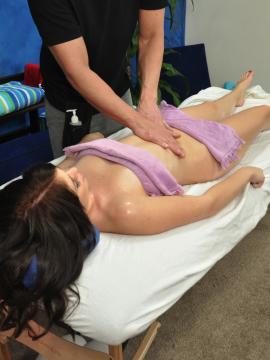 Hot 18 year old brunette gets fucked hard by her massage therapist — photo 9 of 15