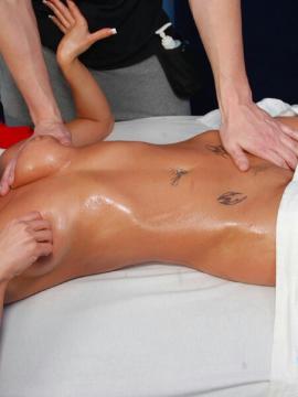 18 year old Cutey gets fucked hard by her massage therapist — photo 10 of 15